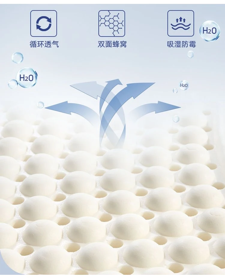 Thailand Imported 100% Natural Latex Mattresses Tatami Floor Mat Foldable Slow Rebound Home Hotel Luxury Top Mat Gift Latex Mats