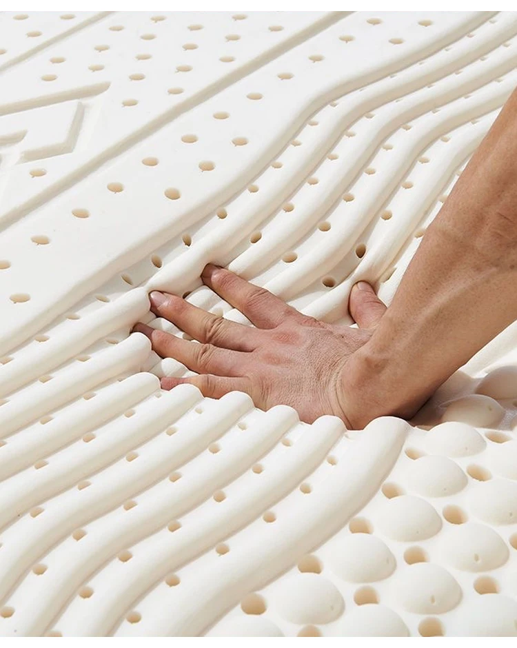 Thailand Imported 100% Natural Latex Mattresses Tatami Floor Mat Foldable Slow Rebound Home Hotel Luxury Top Mat Gift Latex Mats