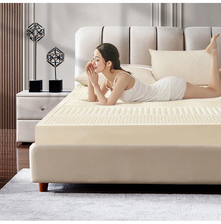 Thailand Imported 100% Natural Latex Mattresses Tatami Floor Mat Foldable Slow Rebound Home Hotel Luxury Top Mat Gift Latex Mats