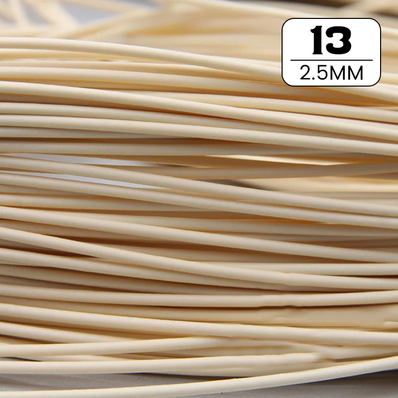500g PE Synthetic Rattan Weaving Material Plastic Knit Furniture Repair Chair Table Round PE Rattan Basket Weaving Rattan