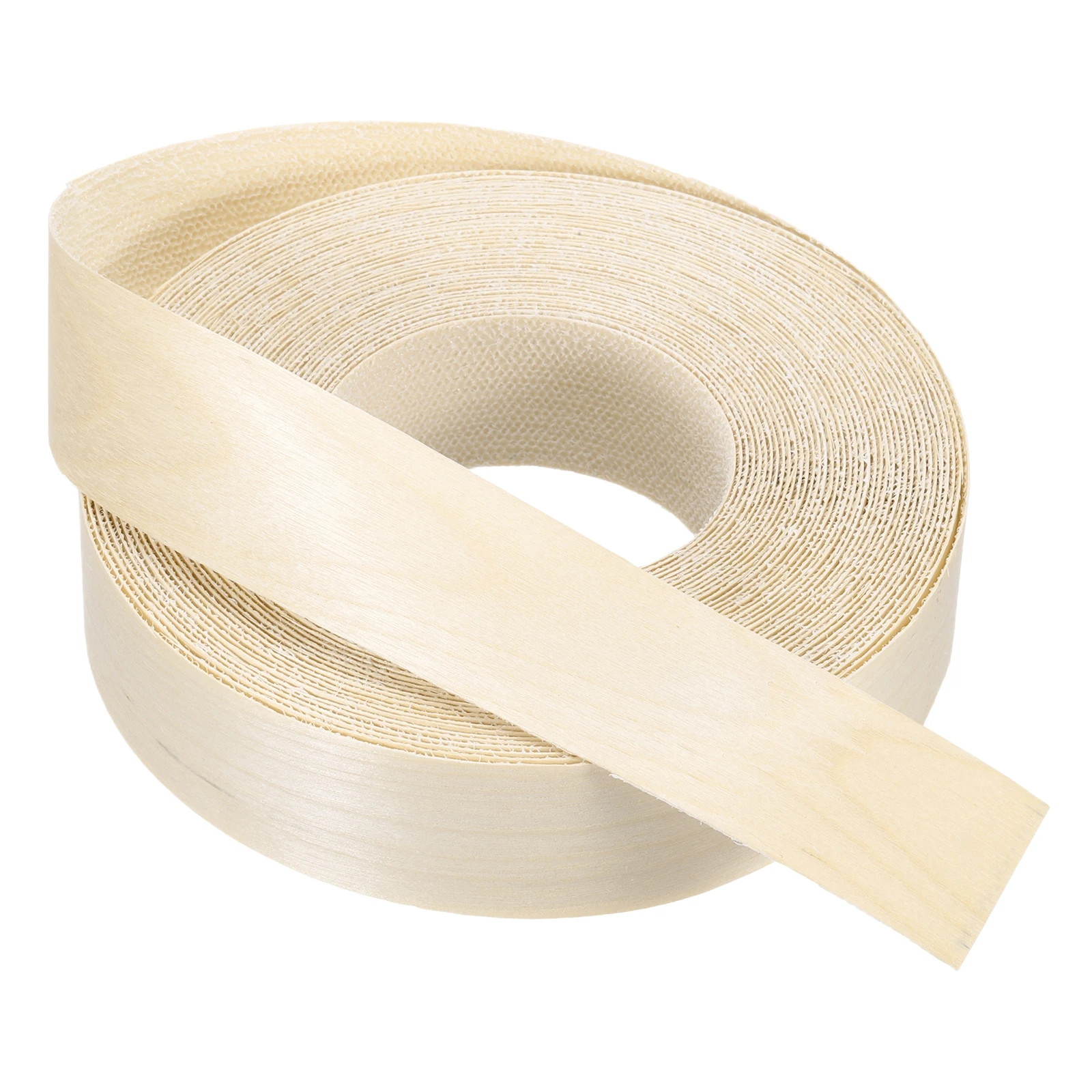 Birch Edge Banding 7.62m/15m Wood Veneer Tape Pre-glued Flexible Wood Tape Banding for Furniture Cabinet Shelves Tables Repair