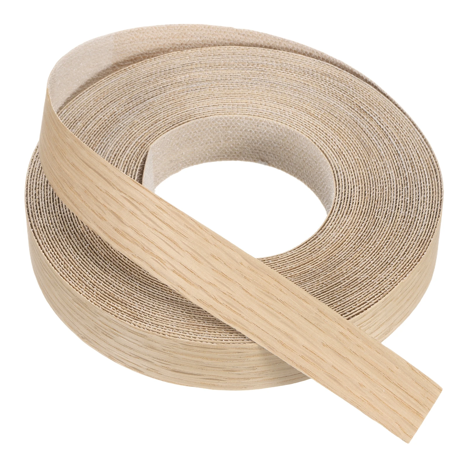Birch Edge Banding 7.62m/15m Wood Veneer Tape Pre-glued Flexible Wood Tape Banding for Furniture Cabinet Shelves Tables Repair