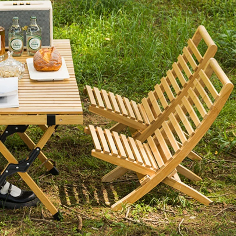 Portable Camping Chair Pratical Folding Relax Chair Pool chairs Outdoor Furniture Living Room Balcony Leisure Chair New Arrival