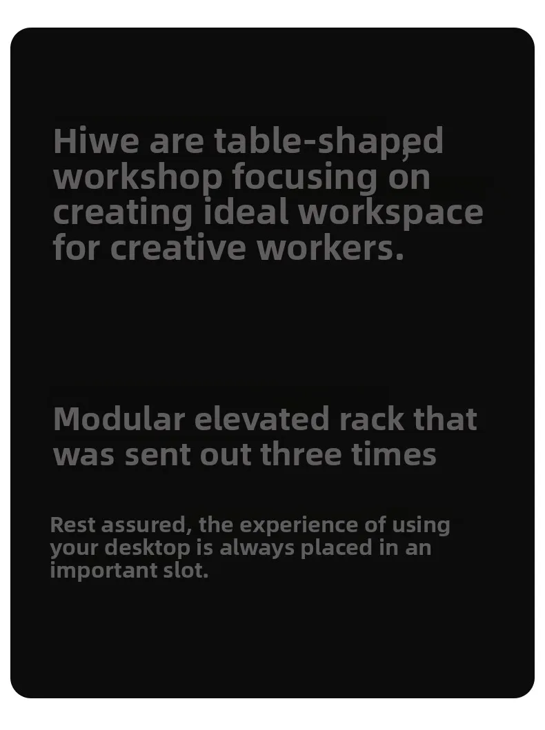 Z3 Modular Monitor Stand Multi-Functional Desk Organizer Height Increase Computer Desks Ergonomic Laptops Stand for Home Office