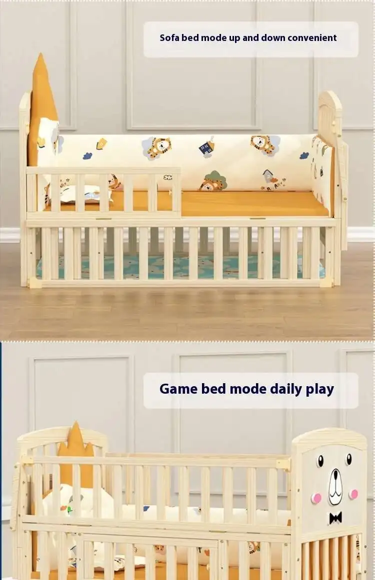 Child Bunk Bed Beds Twin Baby Rocking Chairs Handrail Baby Crib Children Bassinets Newborn Cama Infantil Things Comforters