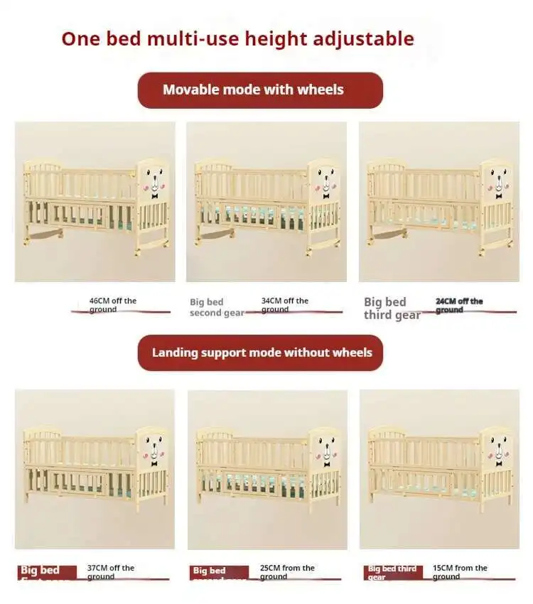 Child Bunk Bed Beds Twin Baby Rocking Chairs Handrail Baby Crib Children Bassinets Newborn Cama Infantil Things Comforters
