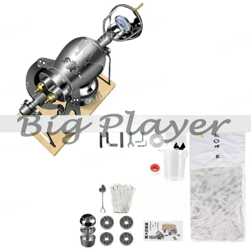 Outdoor Popcorn Puffing Machine, Puffing Rice Corn Machine, Manual Popcorn Machine