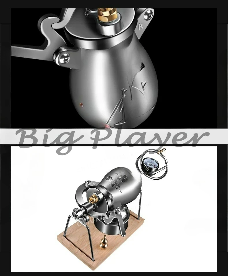 Outdoor Popcorn Puffing Machine, Puffing Rice Corn Machine, Manual Popcorn Machine