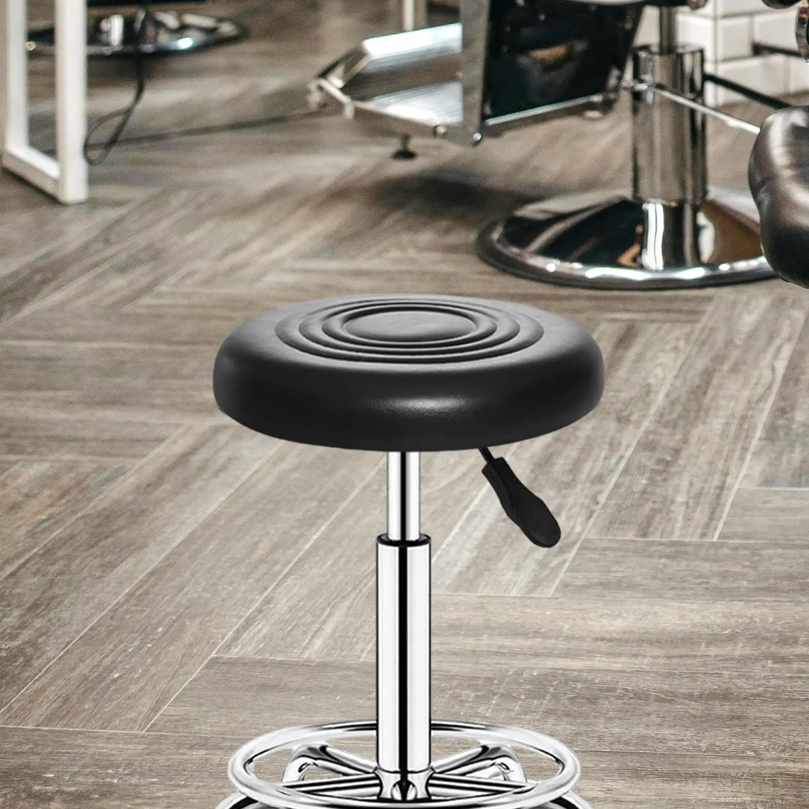Barstool Seat Cushion Bar Replacement Seat Top Swivel Seat Top Round Diameter 11.81" Waterproof for Dining Room Barber Shop