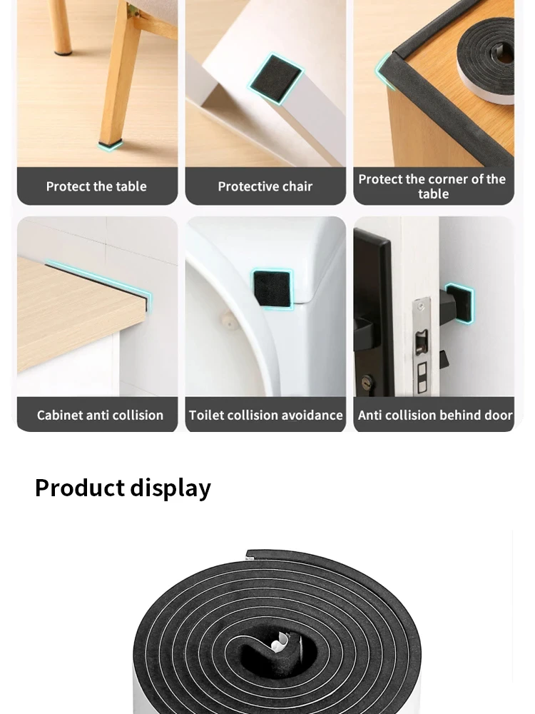 Diy Chair Feet Non-slip Sticker Pads Table Foot Pads Mute Wear Sofa Furniture Anti-scratch Table Leg Pads