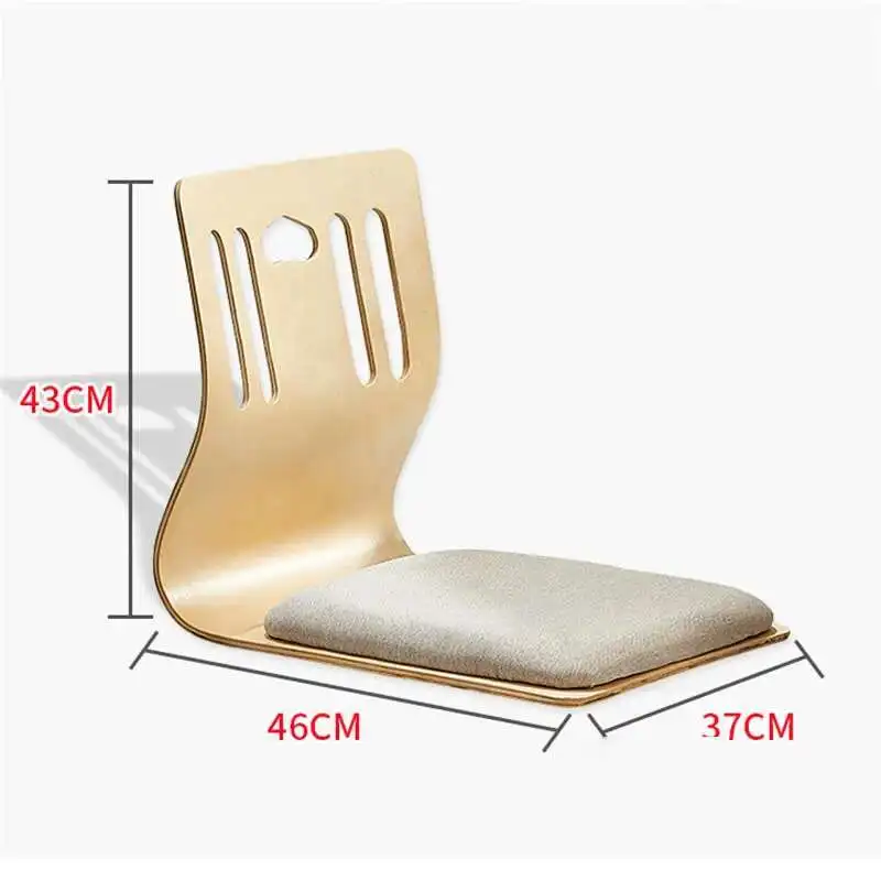 Lazy Sofa Tatami Single Legless Backrest Chair bedroom Japanese Floor Chair Cushion Seat Sofa Set Living Room Furniture B