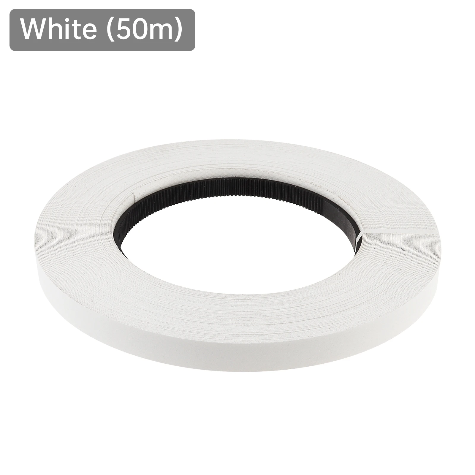 50m 100m White Melamine Edge Banding Pre-glued Veneer Edging Furniture Wood Surface Table Cabinet Edging Tape
