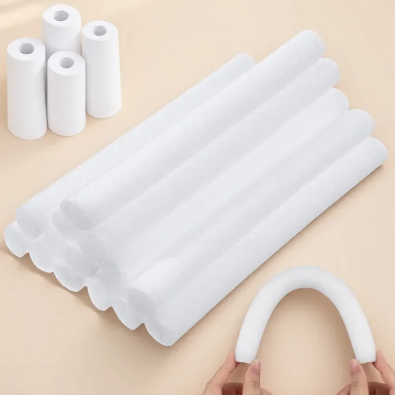 14pcs Sofa Fixing Bars White Foam Rods Gap Fillers Couch Slipcover Grips Furniture Tuck Sticks