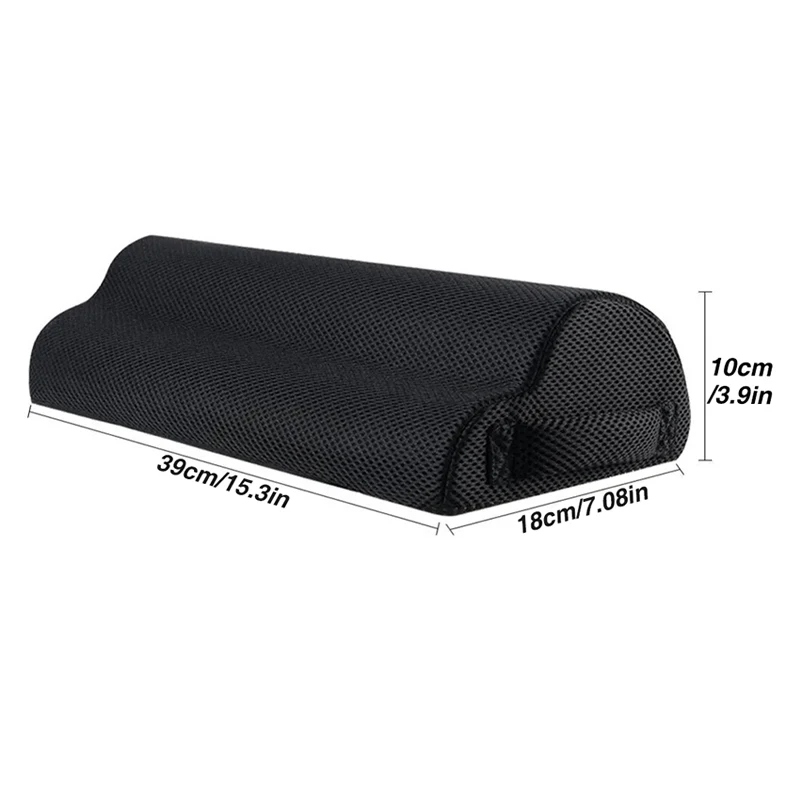 1pcs Memory Foam Office Foot Stool & Under Desk Footrest Leg Elevation Pillow for Gaming & Home Office