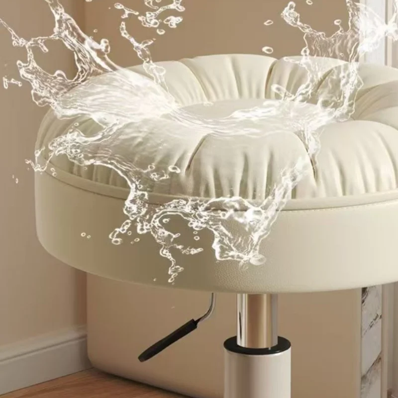 Modern and Simple Adjustable Chair Makeup Chair 360° Rotating Chairs Home Chair Nail Salon Chair Pratical Dressing Chair Arrival