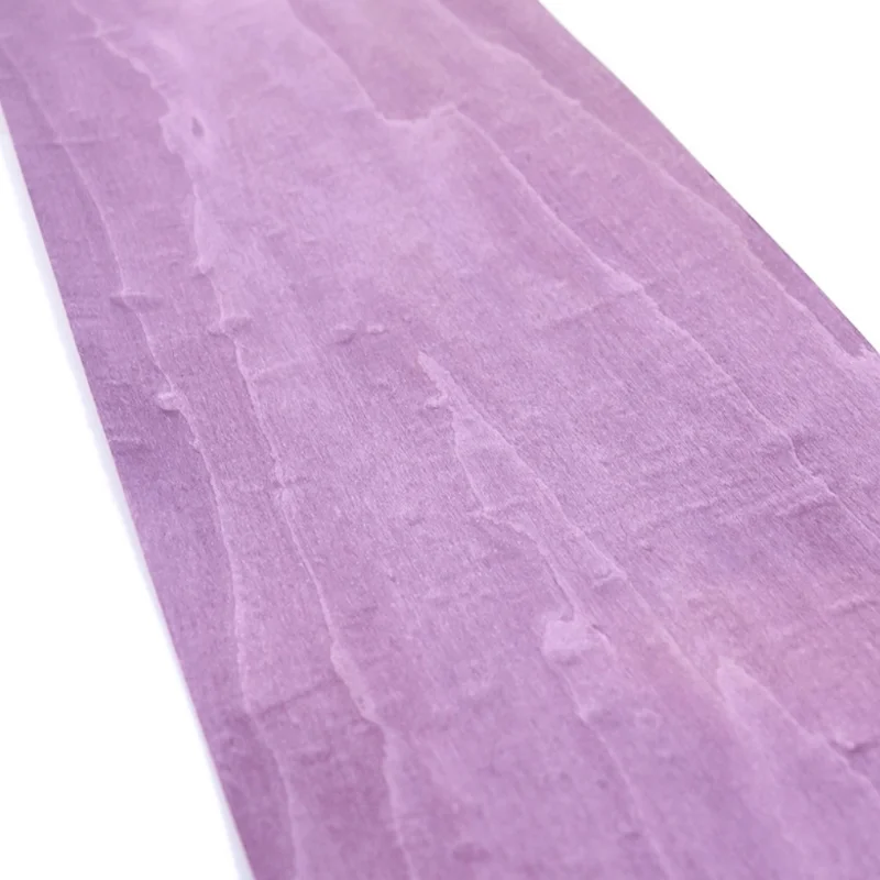 0.5mm Dye Purple Maple Wood Veneer Sheet Blue Multi-Color for Furniture Door Decor Wall Paneling Solid Veneer Panels 250X18cm