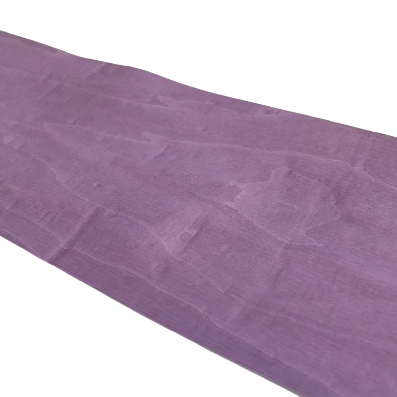 0.5mm Dye Purple Maple Wood Veneer Sheet Blue Multi-Color for Furniture Door Decor Wall Paneling Solid Veneer Panels 250X18cm