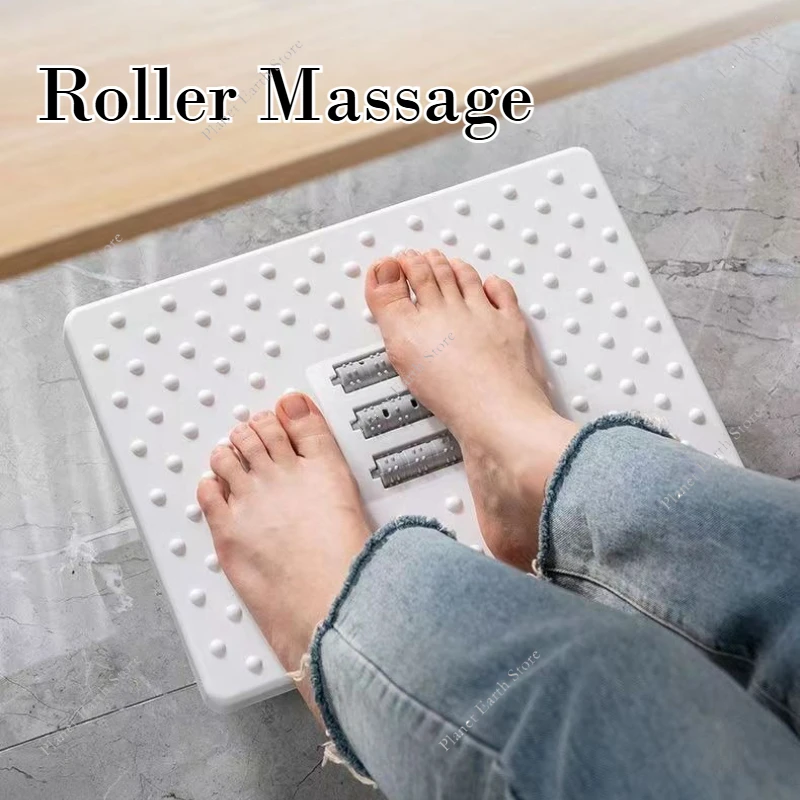 1PC Portability Foot Rest Under Desk Footrest Ergonomic Foot Stool Rocker Balance Board Comfortable Foot Stool for Home Office