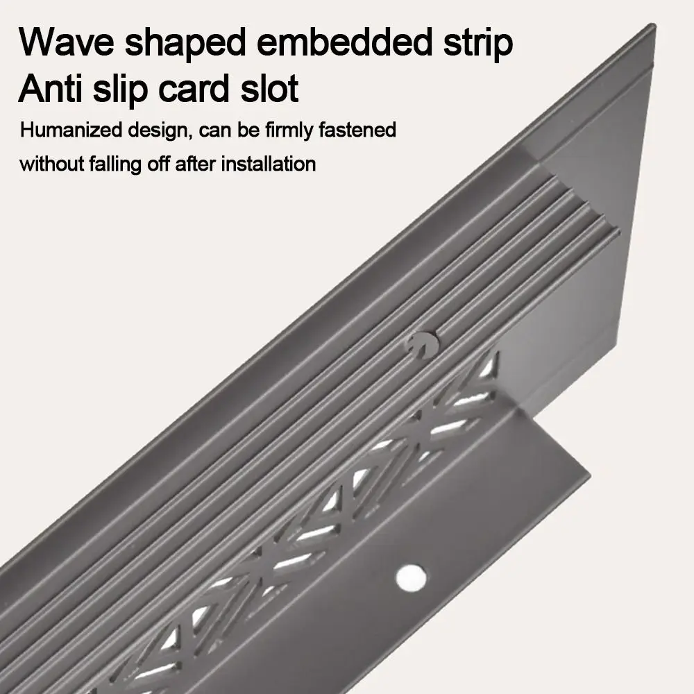 Aluminum Alloy Vents Cover Rectangle Louver Air Vent Decor 50/80mm Wide Breathable Mesh Hole Ornaments