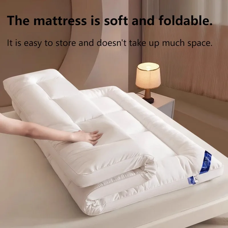 Japanese Tatami Mattress Pad Thickened Slow Rebound Pressure Resistant Single Double Bed Winter Hotel Style for Student Dorm