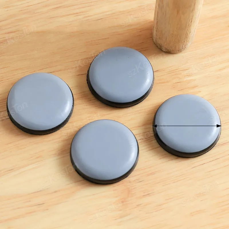 20PCS Furniture Slider Pads Table Chair Leg Sliding Block Anti Scratch Easy Move Heavy Furniture Leg Mat Thickened Moving Pads