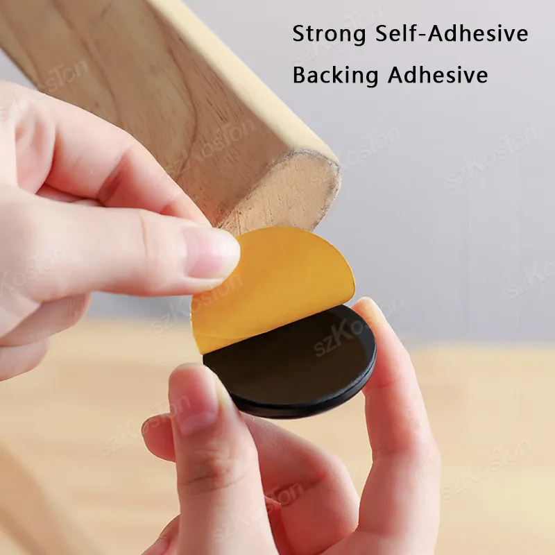 20PCS Furniture Slider Pads Table Chair Leg Sliding Block Anti Scratch Easy Move Heavy Furniture Leg Mat Thickened Moving Pads