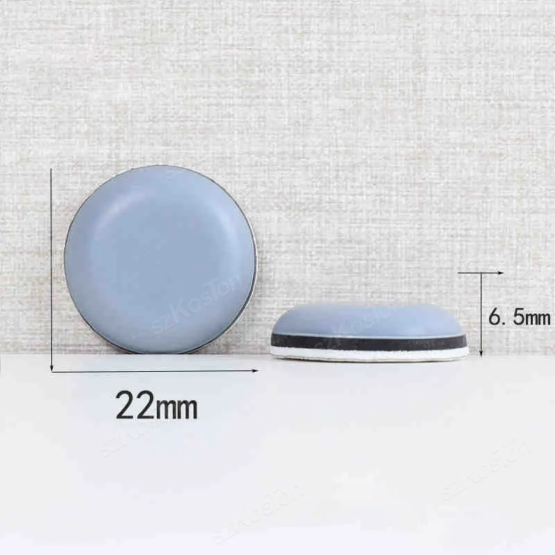 20PCS Furniture Slider Pads Table Chair Leg Sliding Block Anti Scratch Easy Move Heavy Furniture Leg Mat Thickened Moving Pads