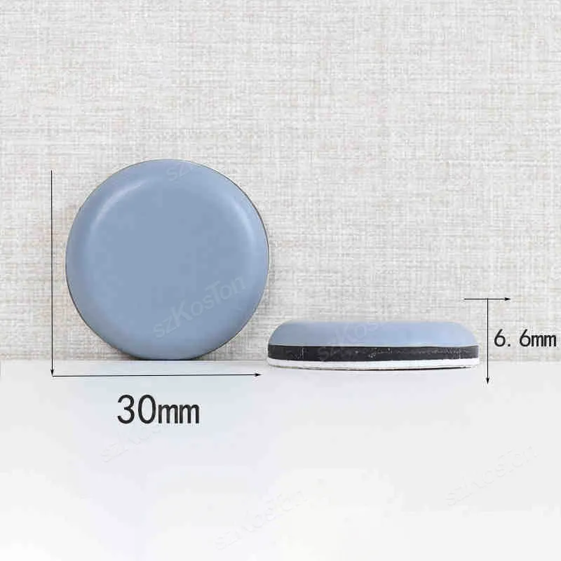 20PCS Furniture Slider Pads Table Chair Leg Sliding Block Anti Scratch Easy Move Heavy Furniture Leg Mat Thickened Moving Pads