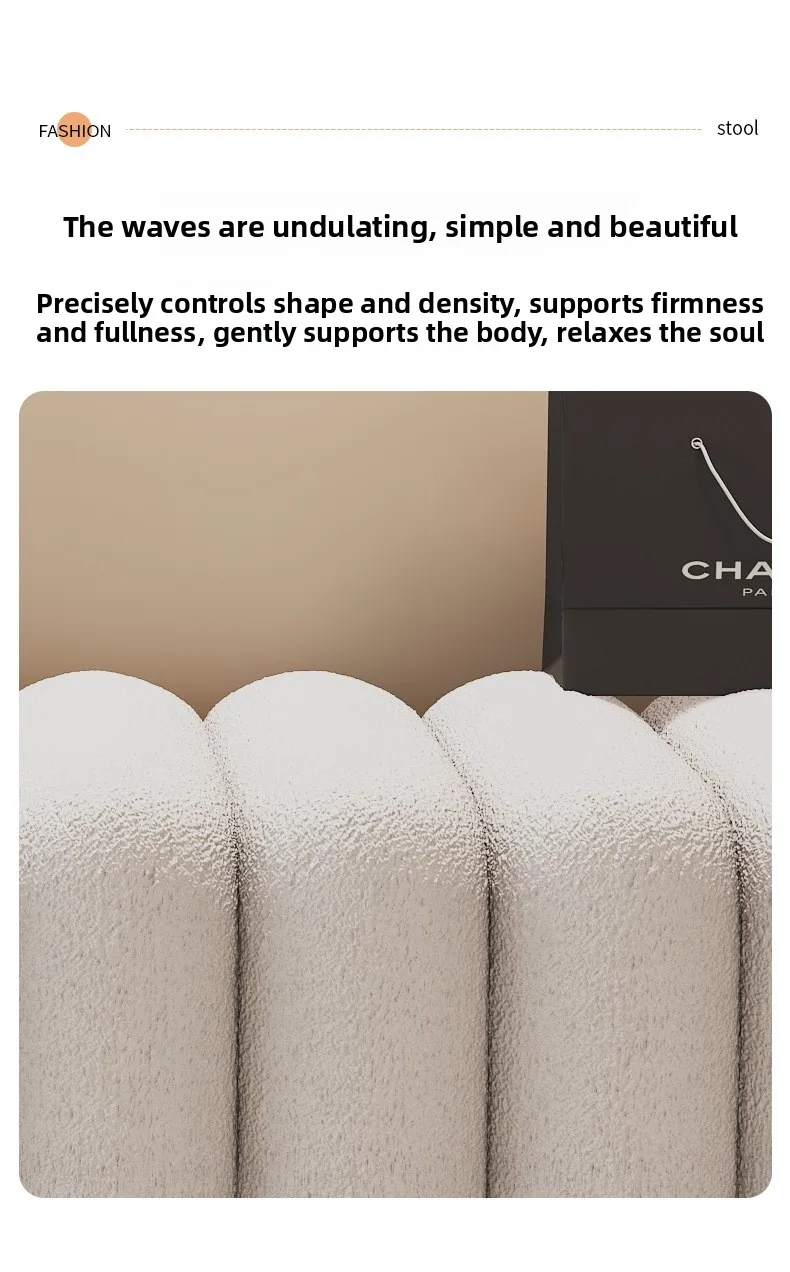 UVR Light Luxury Shoeshine Bench Doorway Upholstered Bench Modern Simple Sofa Footrest Chair Bedside Bench Home Furniture