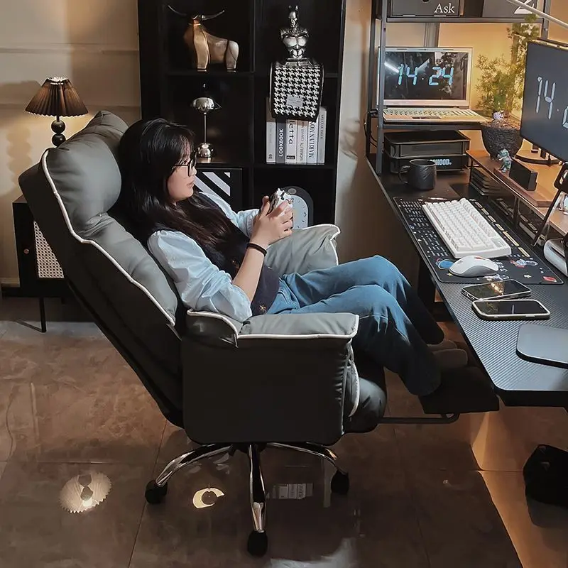 Computer Chair, Lazy, Sofa, Reclining, E-sports, Comfortable, Sedentary, Study, Chair, Office Chair, Dormitory, Bedroom