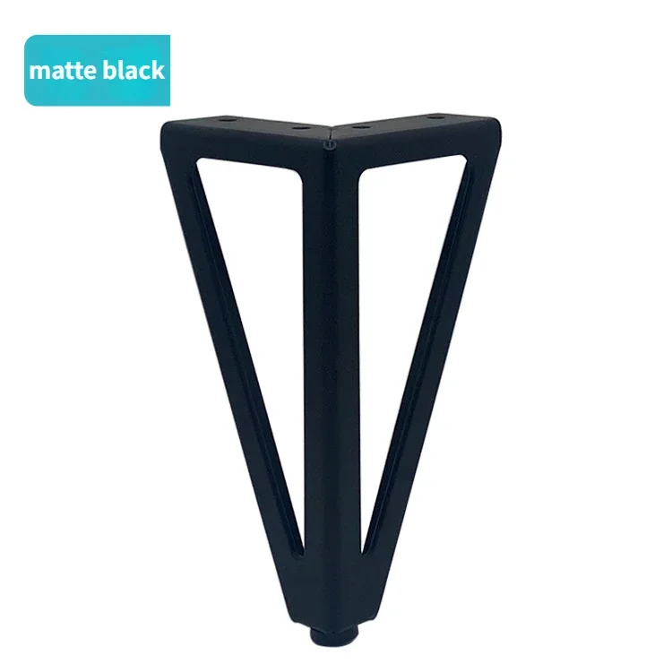 4 PCS Diy Furniture Metal Table Legs Sofa Bed Feet Tv Stand Cabinet Feet Modern Black Golden Replacement Hairpin Legs legs