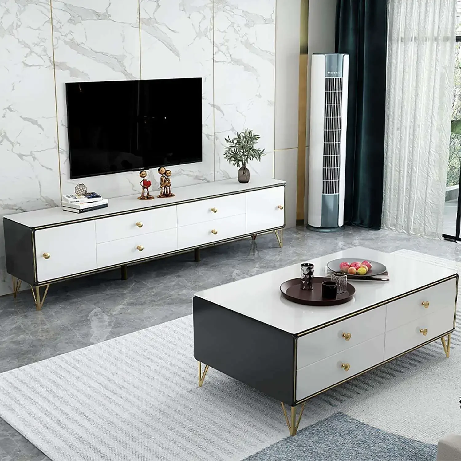 4 PCS Diy Furniture Metal Table Legs Sofa Bed Feet Tv Stand Cabinet Feet Modern Black Golden Replacement Hairpin Legs legs