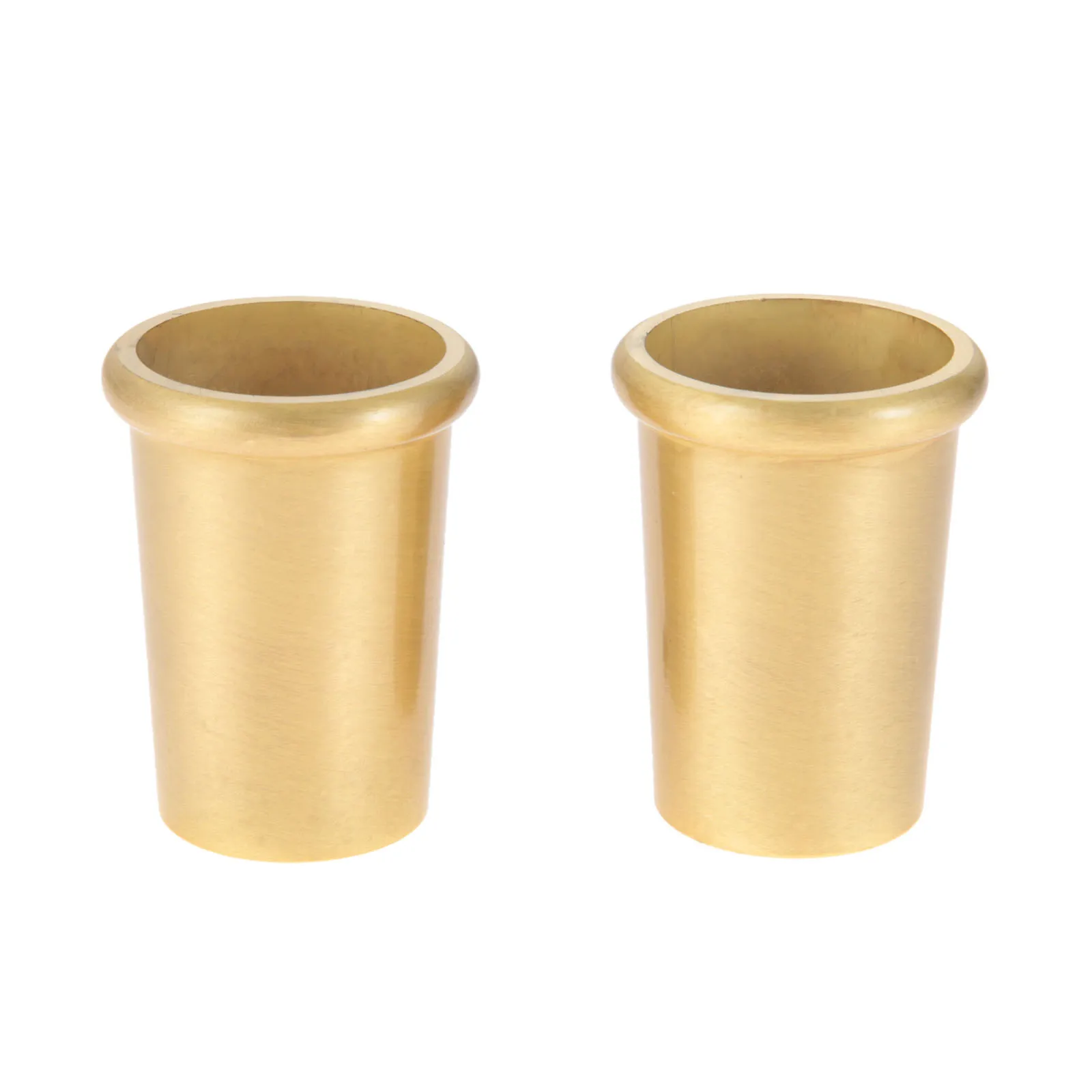 1Pc Sofa Leg Tube Metal Cup Furniture Leg Tip Cap Gold Brass Copper Cabinet Leg Cover Chair Feet Protector Furniture Fittings