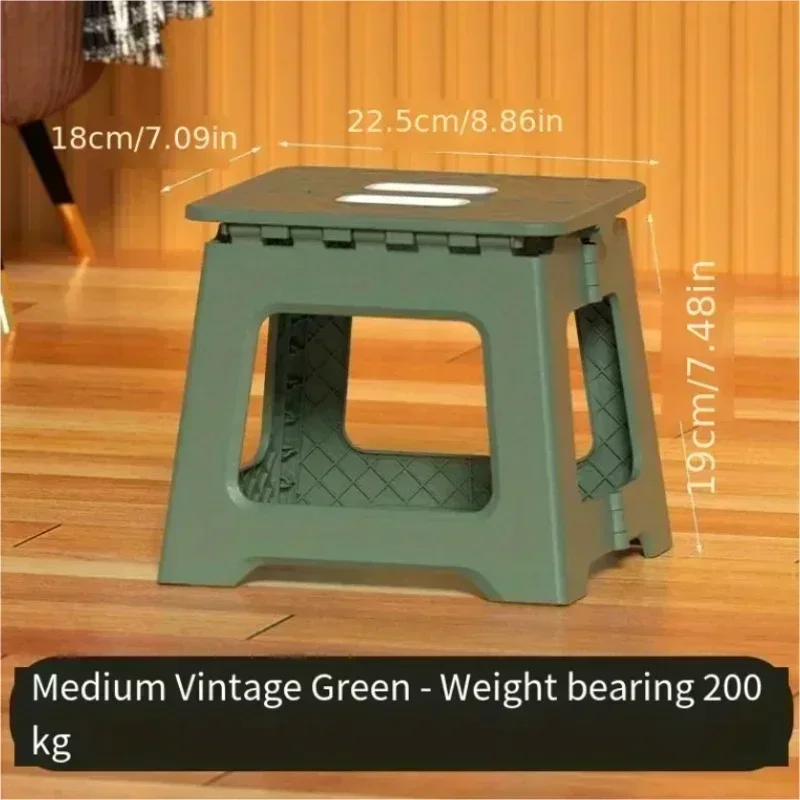 New Adult Children Portable Folding Stool Thickened Plastic Saddle Chair for Outdoor Activities and Fishing Gifts Party Favors