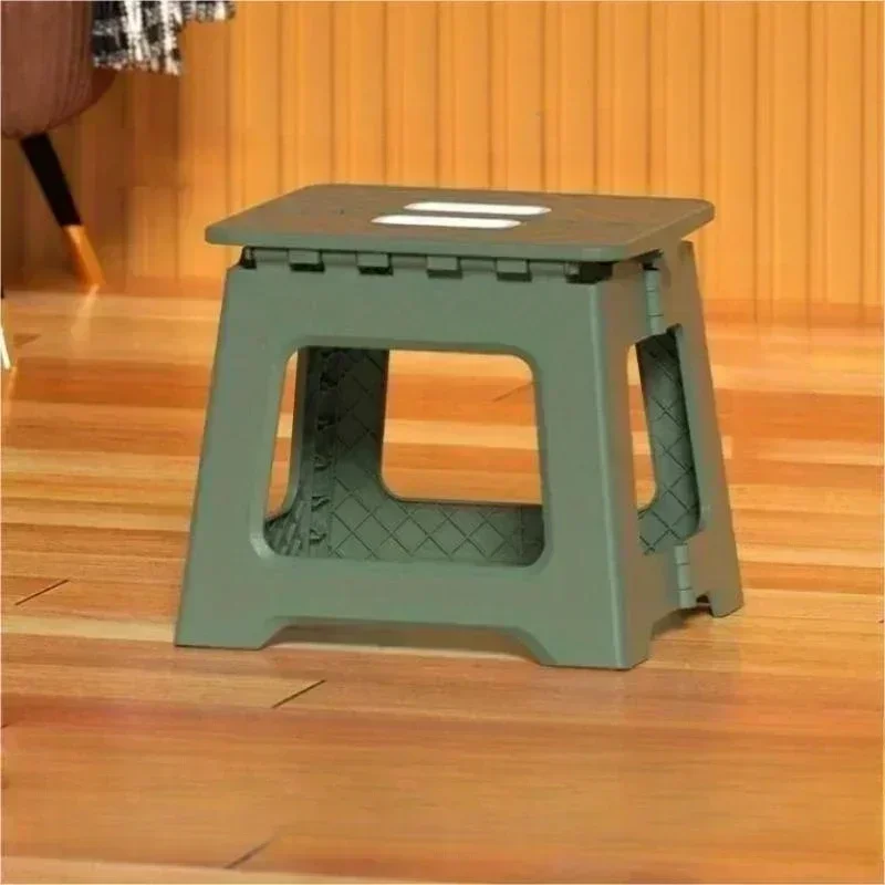 New Adult Children Portable Folding Stool Thickened Plastic Saddle Chair for Outdoor Activities and Fishing Gifts Party Favors