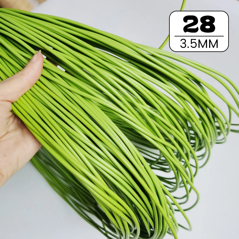 2.5/3Cm 500G Round Pe Rattan Plastic Synthetic Rattan Weaving Raw Material Knit Furniture Repair Chair Table Storage Basket Tool