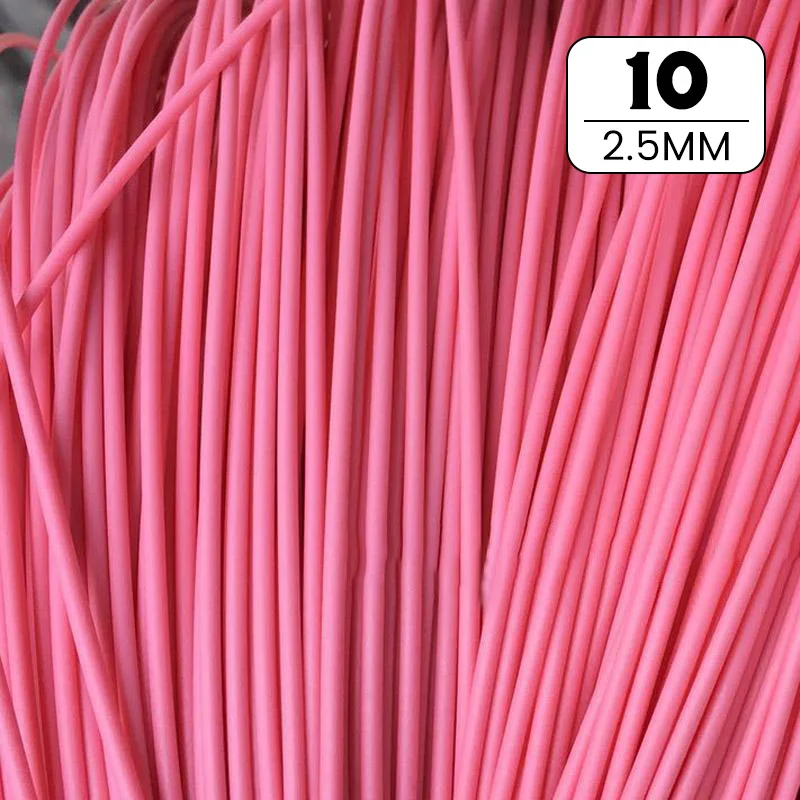 2.5/3Cm 500G Round Pe Rattan Plastic Synthetic Rattan Weaving Raw Material Knit Furniture Repair Chair Table Storage Basket Tool
