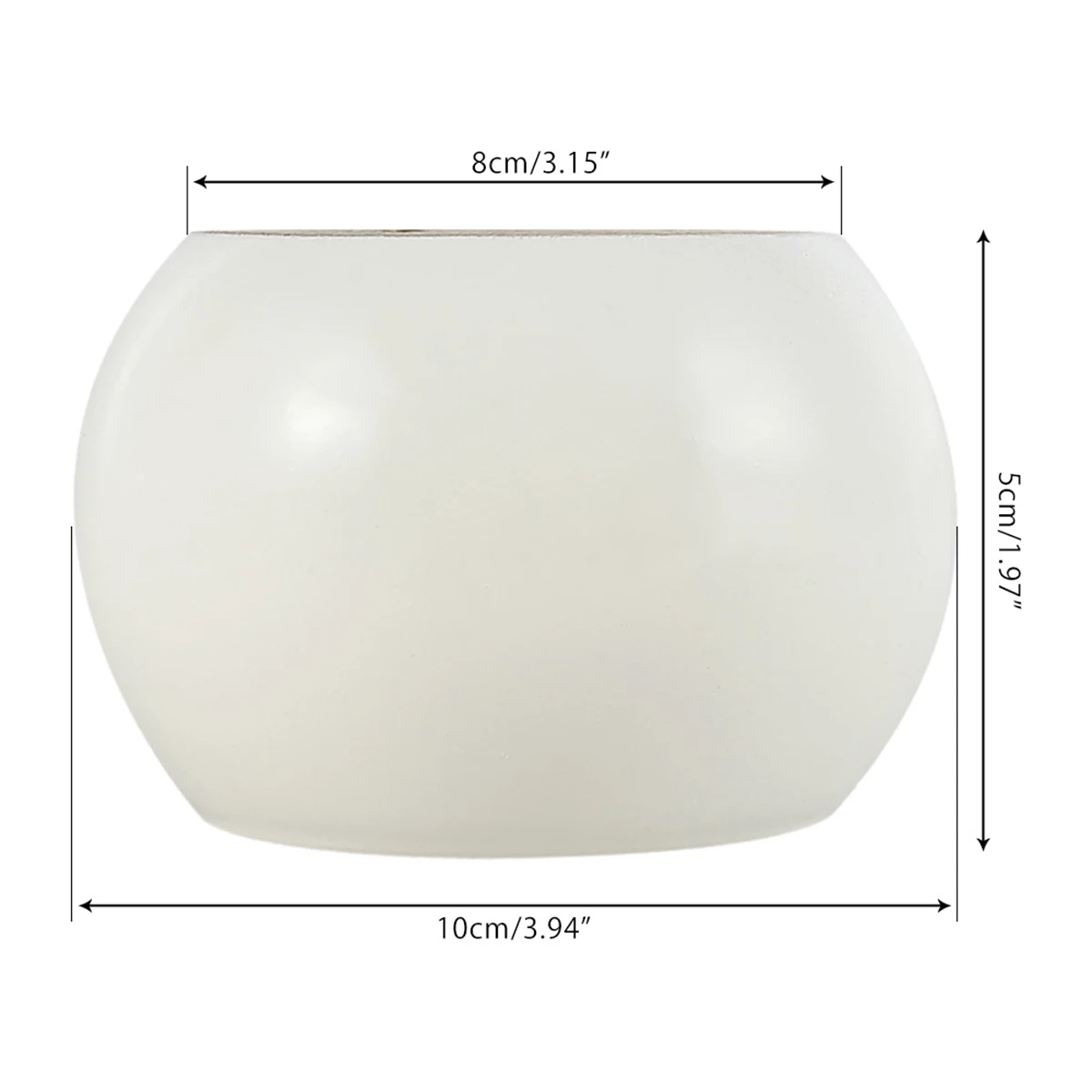 4pcs Solid Wood Furniture Legs Round Shape Bun Feet Replacement 5cm Tall Sofa Legs 10 x 5cm Furniture Feet for Sofa Couch