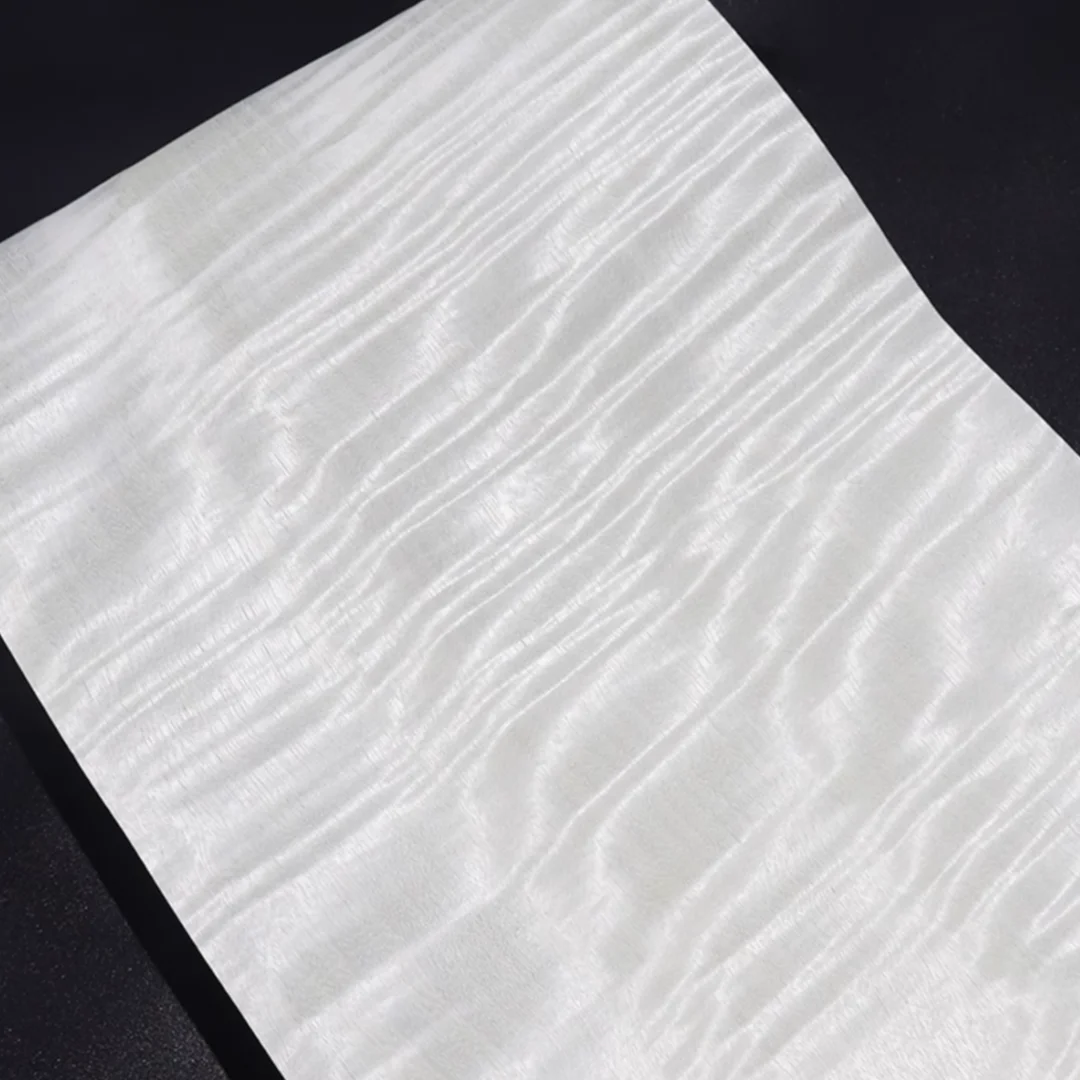 Length:2.5meters Width:150mm T:0.25mm Bleached shadow wood veneer Pure wood veneer speaker furniture decorative surface