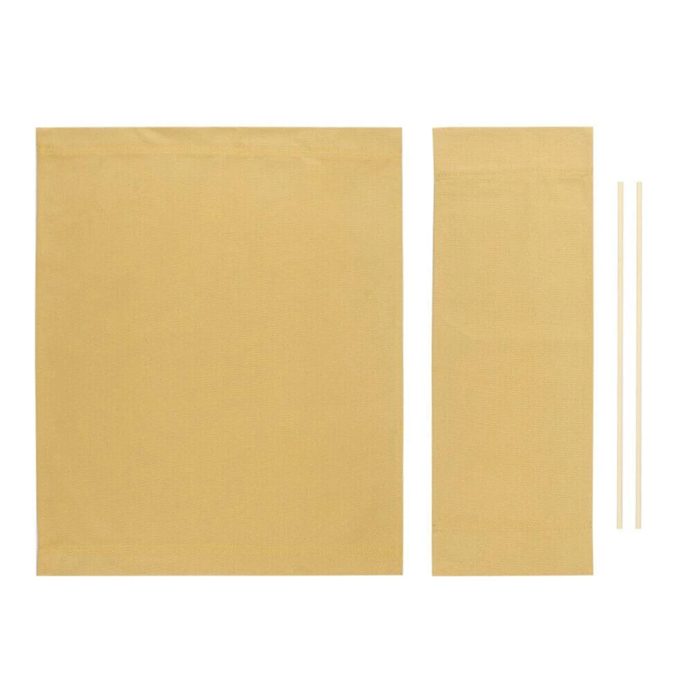 Canvas Replacement Beige Casual Director Movie Chair Covers Kit Seat And Back Easy To Clean For Home Patio Supplies Furniture