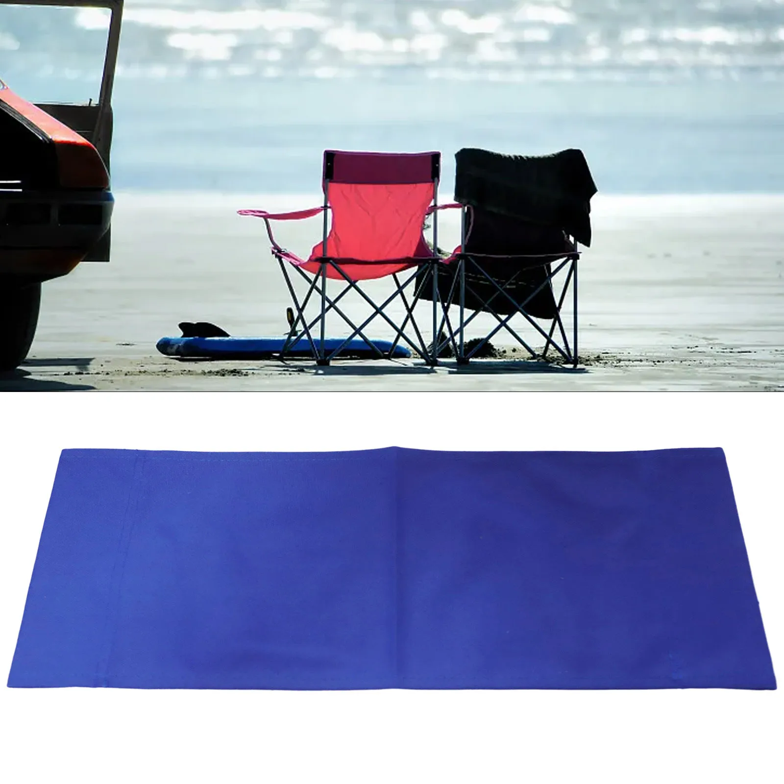 Canvas Replacement Beige Casual Director Movie Chair Covers Kit Seat And Back Easy To Clean For Home Patio Supplies Furniture