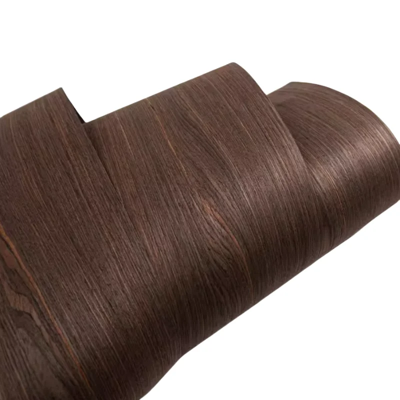 Smoked Oak Technology Wood Veneer Sheets Furniture Decoration Cabinet Wallpaper Renovate Wooden Panels L:2.5Metersx580x0.3mm