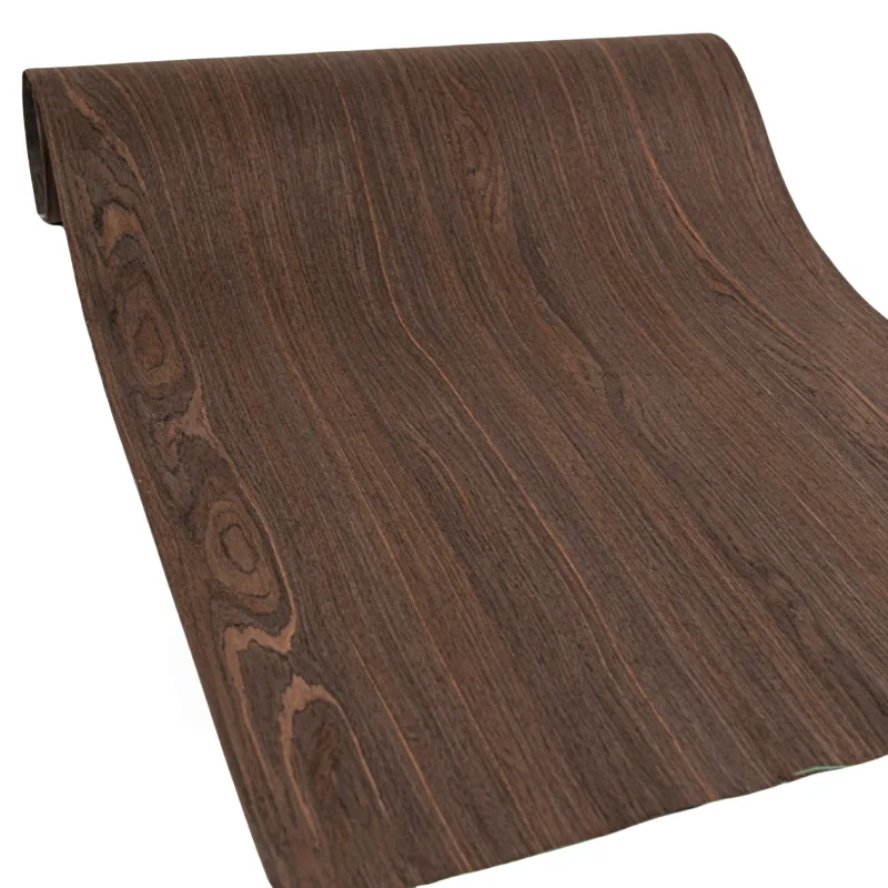Smoked Oak Technology Wood Veneer Sheets Furniture Decoration Cabinet Wallpaper Renovate Wooden Panels L:2.5Metersx580x0.3mm