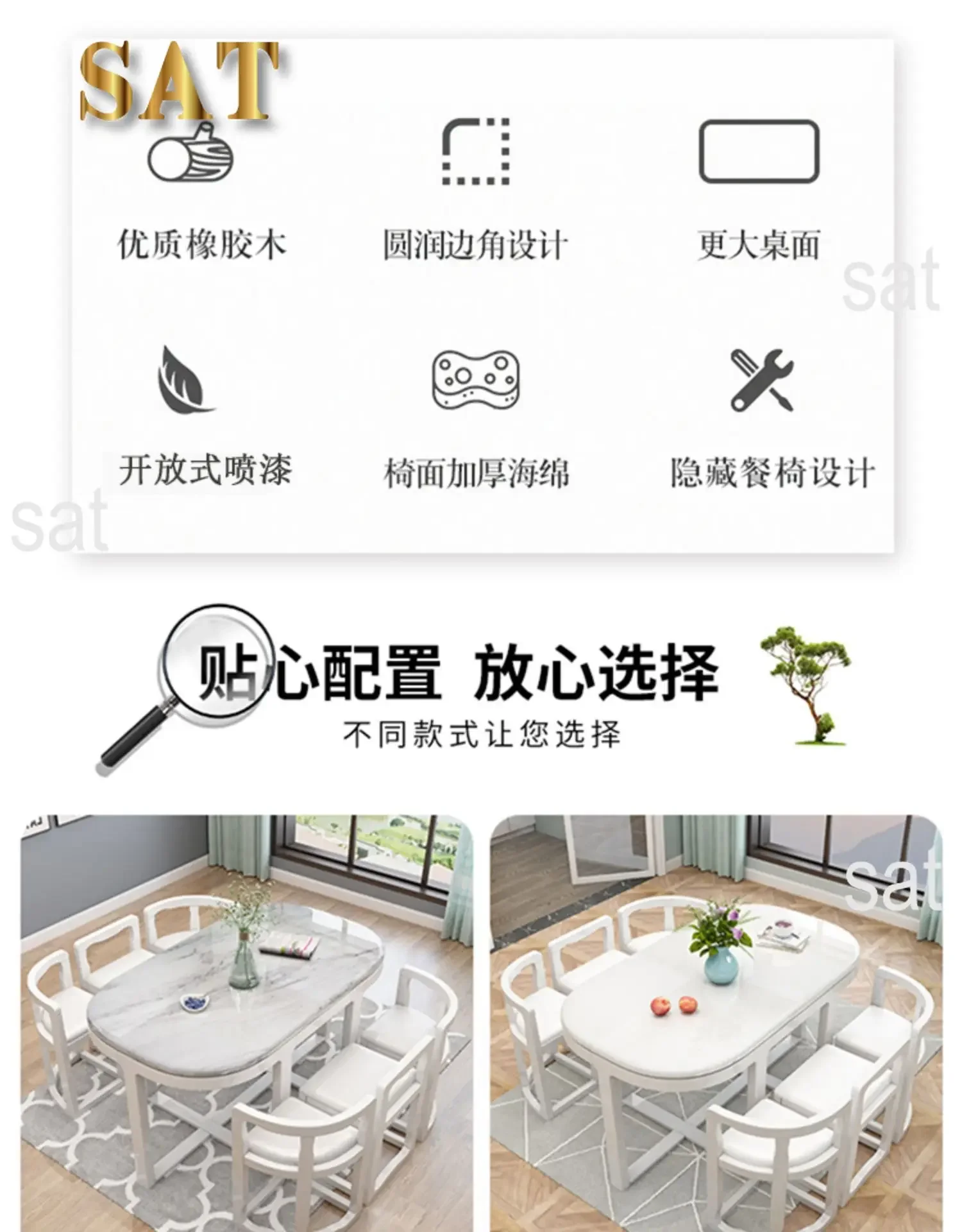 For Wooden Modern Dining Room 6 Chairs Eclectic Large Kitchen Console Table Chairs Chinese Mesas De Comedor Kitchen Furniture
