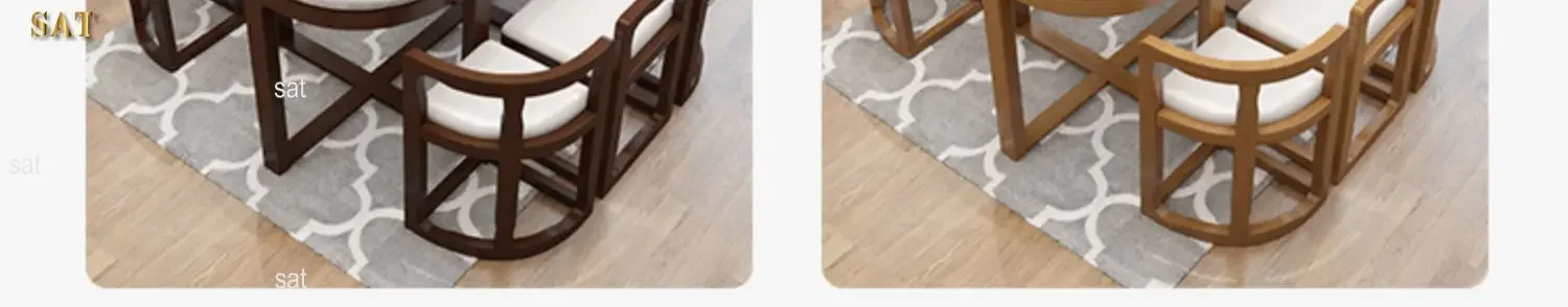 For Wooden Modern Dining Room 6 Chairs Eclectic Large Kitchen Console Table Chairs Chinese Mesas De Comedor Kitchen Furniture
