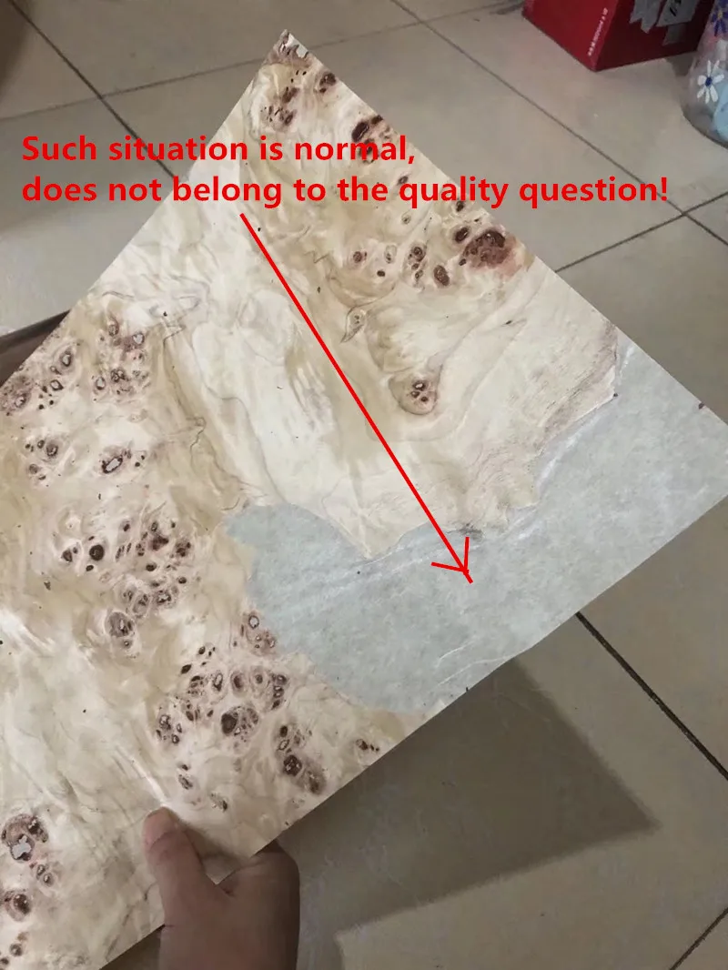 Natural Mappa Burl Wood Veneer Furniture Audio Background Wall Mobile Phone Solid Wood Decorative Veneer