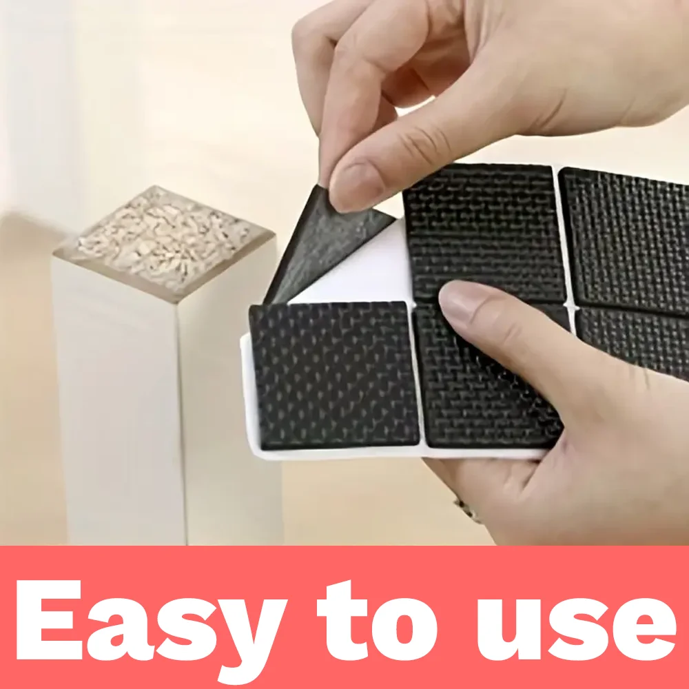 Self Adhesive Furniture Leg Feet Protector Pad Chair Leg Pad Anti-Skid Scratch Resistant Furniture Feet Floor Protector Pads DIY