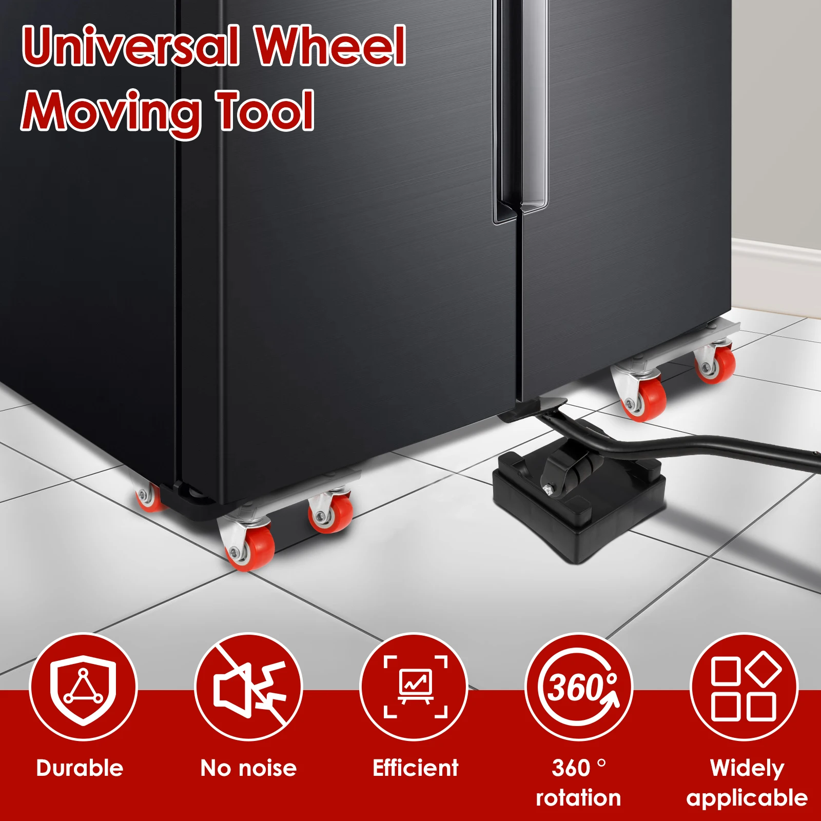 600KG Heavy Duty Furniture Lifter Transport Mover Sliders Furniture Roller Furniture Dolly Labor-Saving Furniture Mover Tools