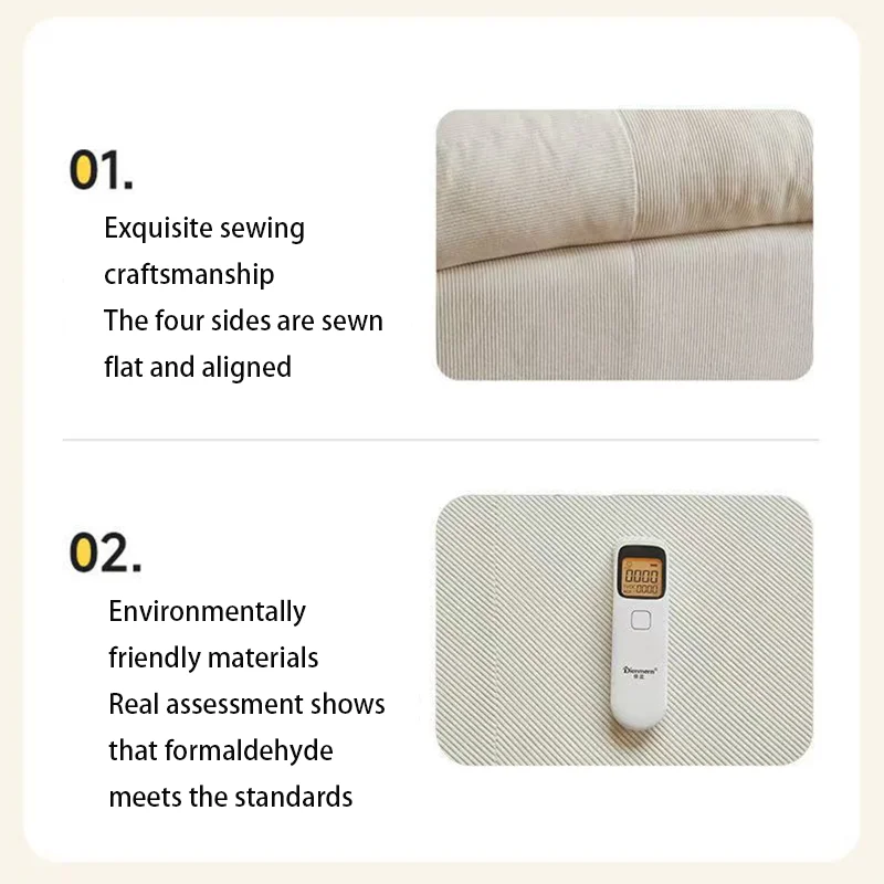 Tofu Block Lazy Sofa Single Person Detachable And Washable Sofa Home Furniture Living Room Sofa Bed Dual-useTatamiMinimalistSofa
