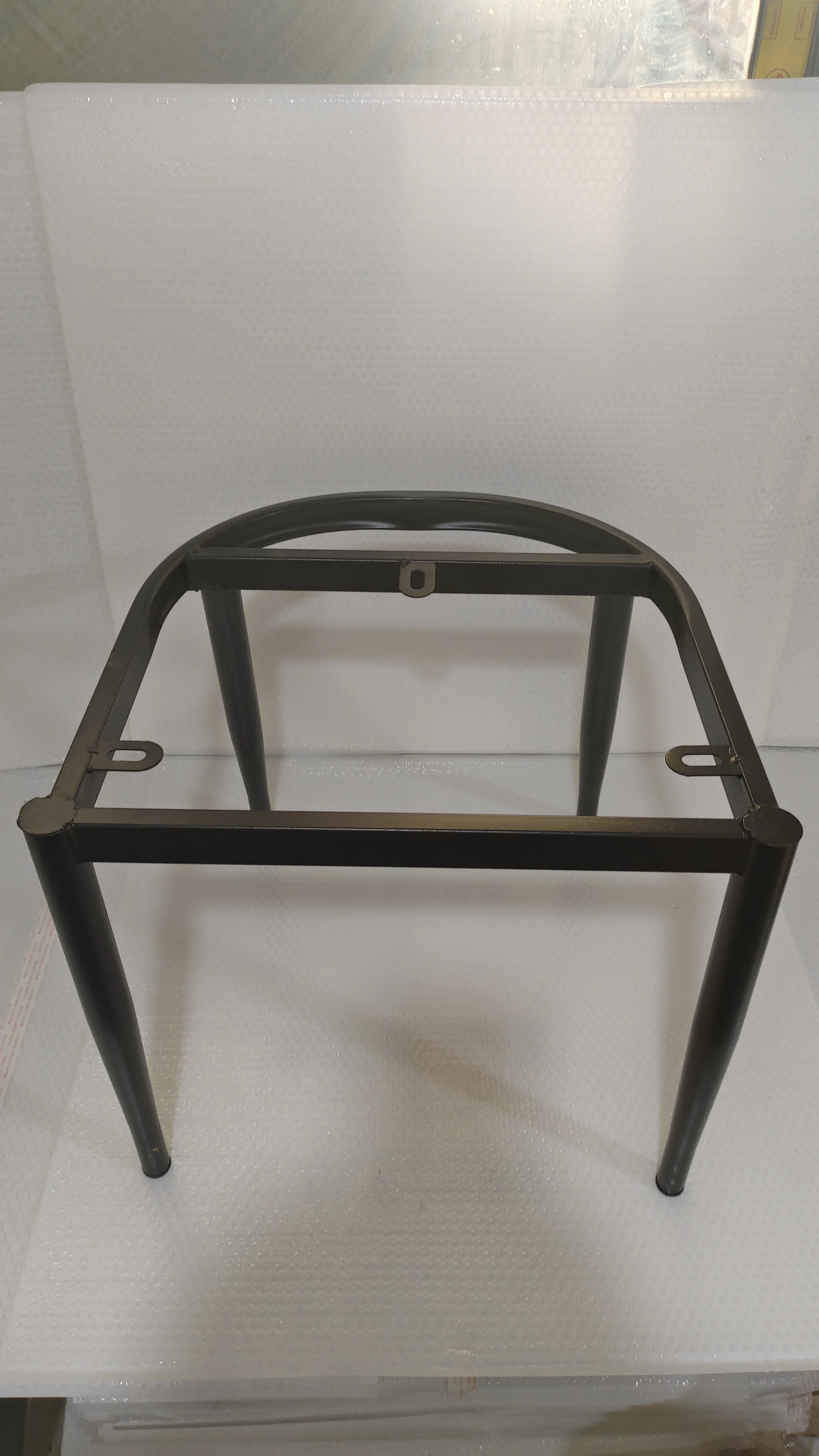 Heavy Duty Chair Legs Industrial Wrought Iron Stool Replacement Legs Square Support Base for Chair Support Frame Accessories
